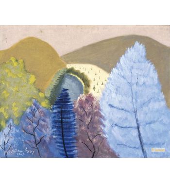 Blue Trees, 1945