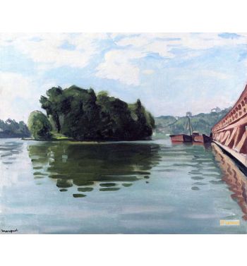 Barges At Méricourt