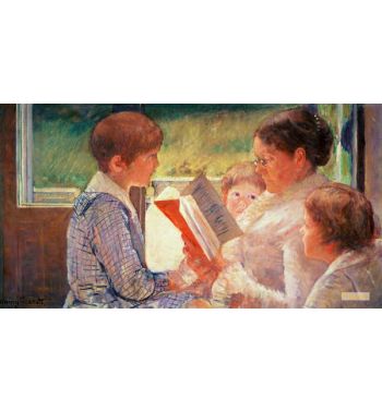 Mrs Cassatt Reading To Her Grandchildren 1888