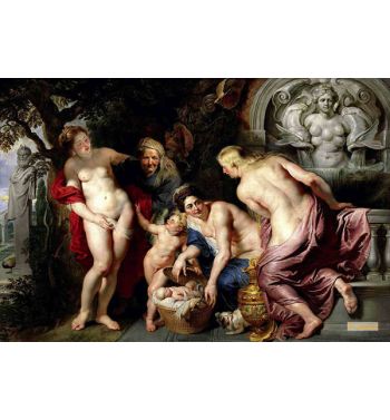Discovery Of The Child Erichthonius