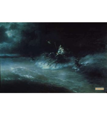 Poseidons Travel Over The Sea 1894