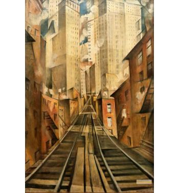 New York Un'Astrazione 1920