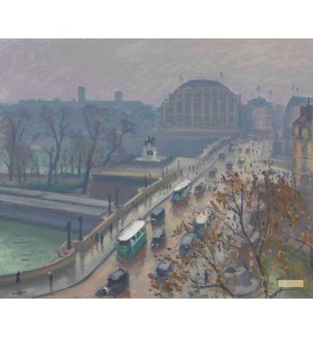 The Pont Neuf In Paris