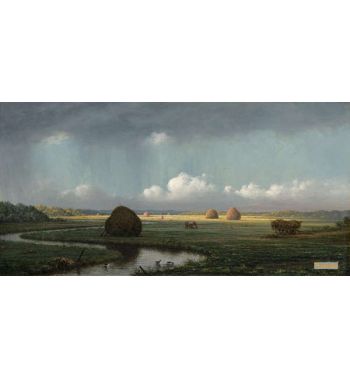 Sudden Shower Newbury Marshes 1865 75