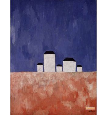 Landscape With Five Houses, c1932