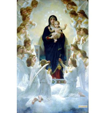 The Virgin With Angels, 1900