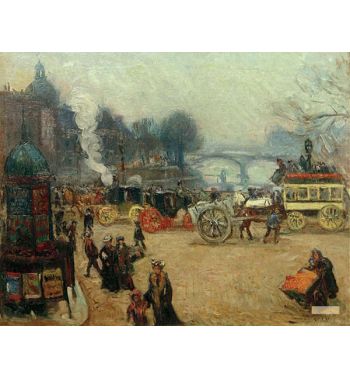 The Pont Neuf, Paris, Ca, 1903
