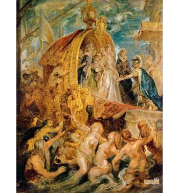 Reception Of The Newly Married Mari De'Medici In The Harbour Of Marseille