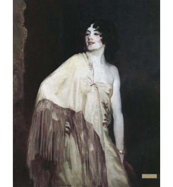 Dancer In A Yellow Shawl C 1908