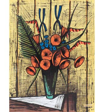 Soucis Et Feuillage Dans Un Vase