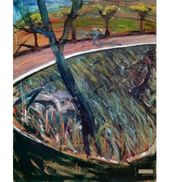 Van Gogh in a Landscape