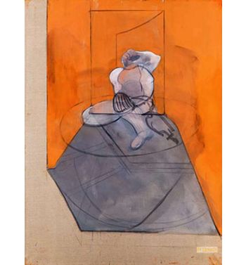 Figure with Cricket Pad
