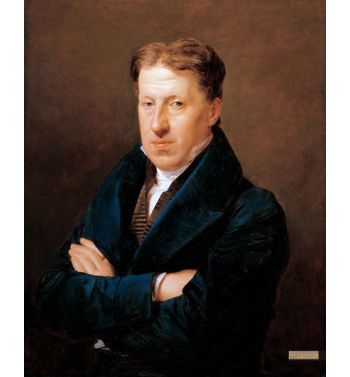 Portrait Of Thiery Landlord Of The Wolf In The Meadow Inn 1833