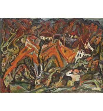 View Of The Village, 1921 1922