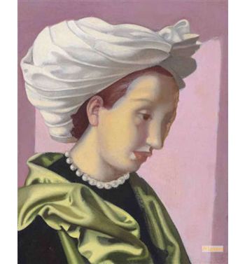 Woman In White Turban II