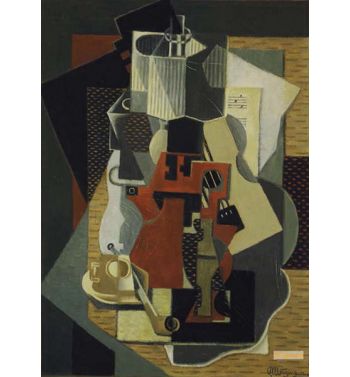 Still Life With Lamp 1916