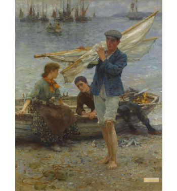Return From Fishing, 1907