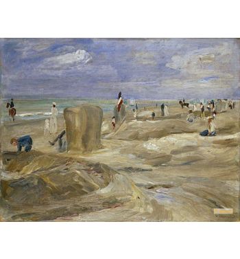 Beach At Noordwijk, 1