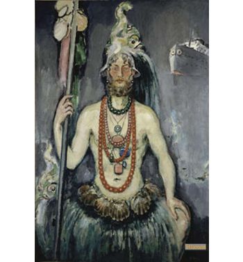 Self Portrait As Neptun, 1922