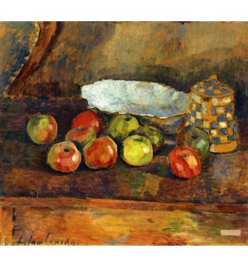 Stilleben Mit Apfeln c1907