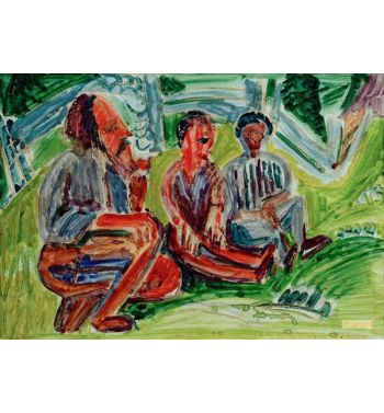 Three Farmers In The Meadow