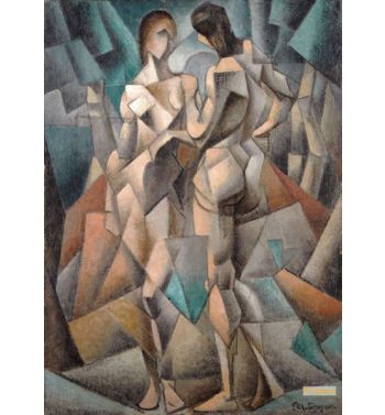 Two Nudes, Two Women