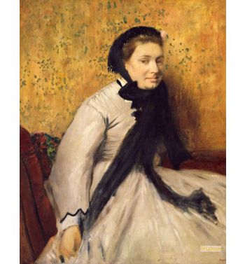 Portrait Of A Woman In Gray