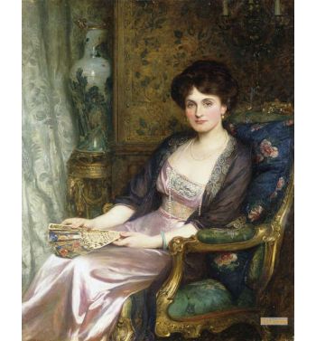 Portrait Of A Lady Said To Be The Artists Wife 1911