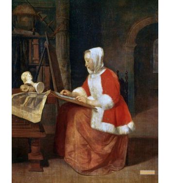 A Woman Seated Drawing C1649 1667