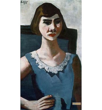 Portrait Quappi In Blue