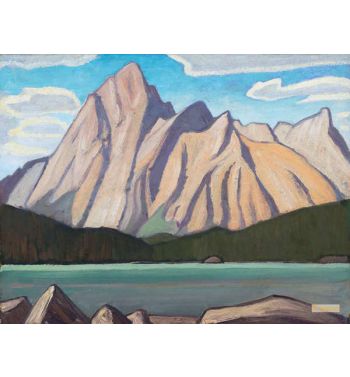 Mount Sampson Maligne Lake