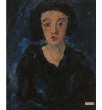 Portrait Of A Face Woman