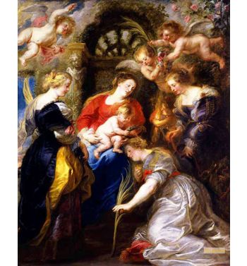 Crowning Of Saint Catherine