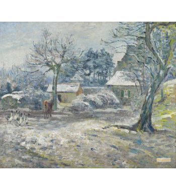 Farm At Montfoucault Neige