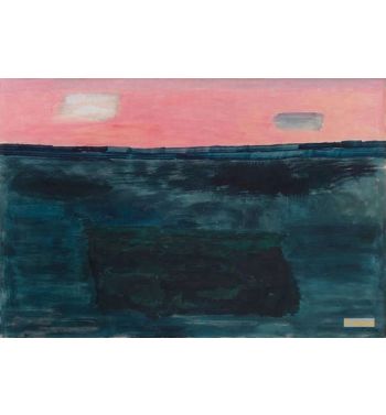 Abstract Pink Landscape