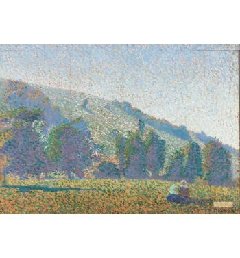 Two Breton Women In A Meadow