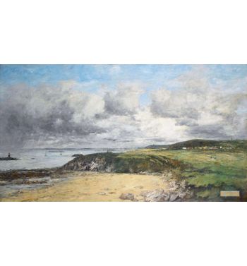 Outskirts Of The Portrieux 1874