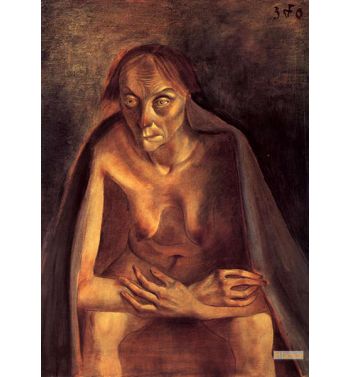 Sitted Old Woman