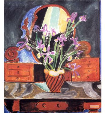 Vase With Iris