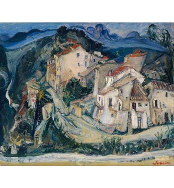 View Of Cagnes, c1924 25