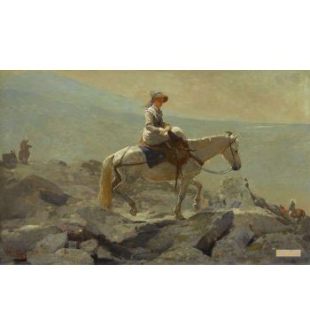 The Bridle Path White Mountains 1868