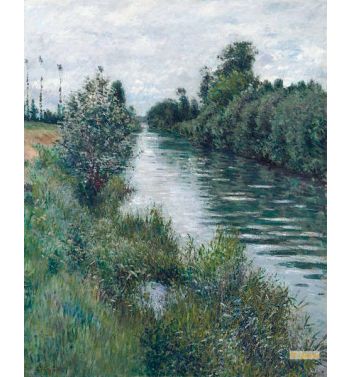 Le Petit Bras De La Seine A Argenteuil, Temps Couvert