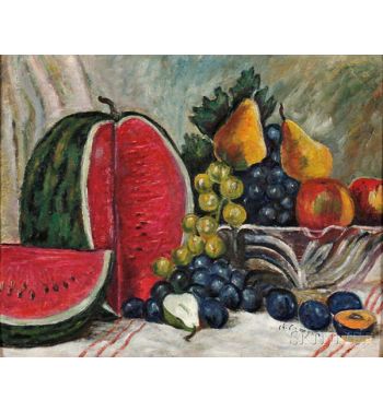 Still Life With Watermelon