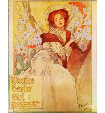 Elf With Iris Flowers 