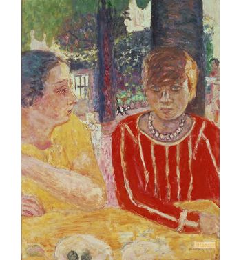 Portrait Of Queen Natanson And Martha Bonnard, 1928
