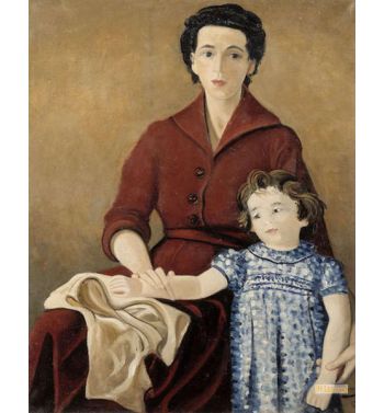 Denise And Claire Levy, 1949