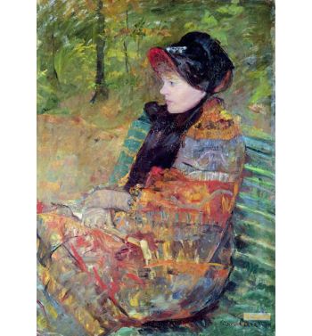 Portrait Of Mlle C Lydia Cassatt 1880