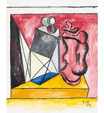 Still Life At The Lantern And Coffee Maker, 1959