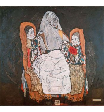Mother With Her Two Children, III