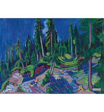 Mountain Forest Study 1936